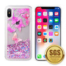 LUXMO WATERFALL SERIES SPARKLING QUICKSAND CASE IPHONE XS MAX WINTER WONDERLAND