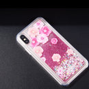 LUXMO WATERFALL SERIES SPARKLING QUICKSAND CASE IPHONE XS MAX WINTER WONDERLAND