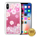 LUXMO WATERFALL SERIES SPARKLING QUICKSAND CASE IPHONE XS MAX WINTER WONDERLAND
