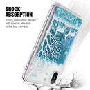 LUXMO WATERFALL SERIES SPARKLING QUICKSAND CASE IPHONE XS MAX WINTER WONDERLAND