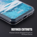 LUXMO WATERFALL SERIES SPARKLING QUICKSAND CASE IPHONE XS MAX WINTER WONDERLAND