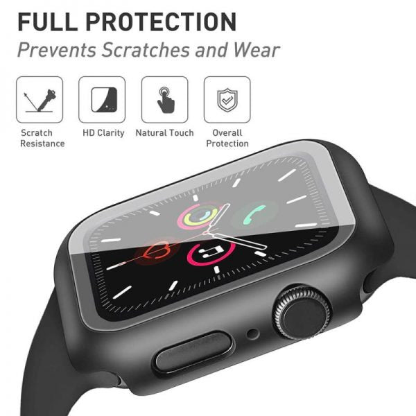 IWATCH SERIES 6 5 4 SE 40MM ULTRA PROTECTIVE CASE W/ SCREEN PROTECTOR
