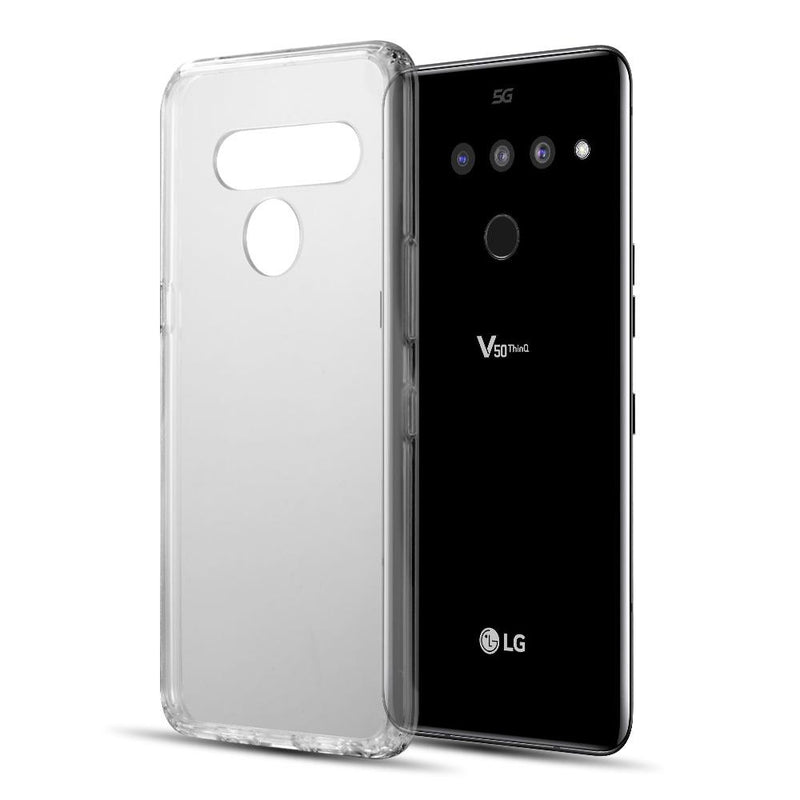 LG V50 ThinQ (Sprint, Verizon) FUSION CANDY  WITH CLEAR ACRYLIC BACK