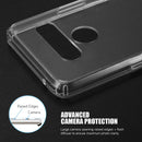 LG V50 ThinQ (Sprint, Verizon) FUSION CANDY  WITH CLEAR ACRYLIC BACK