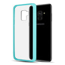 FUSION CANDY  WITH CLEAR ACRYLIC BACK CASE FOR SAMSUNG GALAXY A8 (2018)