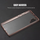 SAMSUNG GALAXY NOTE 10+ FUSION CANDY TPU WITH CLEAR ACRYLIC BACK