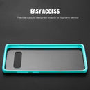 SAMSUNG GALAXY S10 FUSION CANDY  WITH CLEAR ACRYLIC BACK