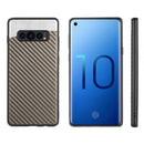 SAMSUNG GALAXY S10 CARBON METALLIC CANDY CASE TPU CARBON FIBER FINISH GRAY