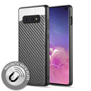 SAMSUNG GALAXY S10E METALLIC FUSION CANDY CASE CARBON FIBER FINISH BLACK