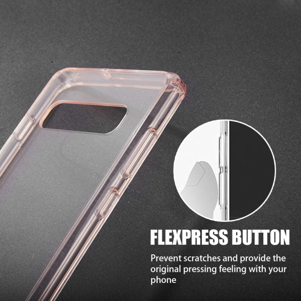 SAMSUNG GALAXY S10 PLUS FUSION CANDY TPU WITH CLEAR ACRYLIC BACK