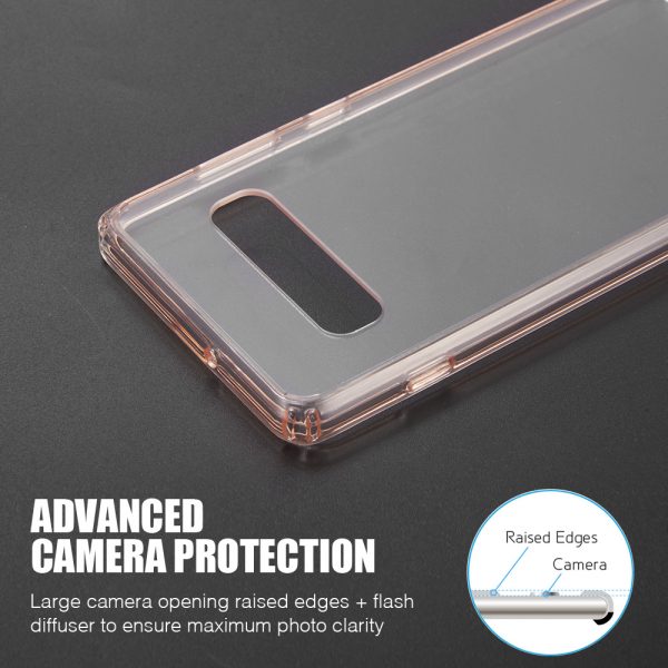 SAMSUNG GALAXY S10 PLUS FUSION CANDY TPU WITH CLEAR ACRYLIC BACK