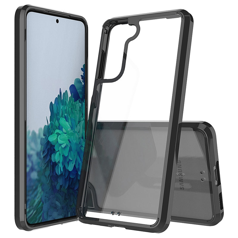 FUSION CANDY TPU WITH CLEAR ACRYLIC BACK FOR SAMSUNG GALAXY S21+