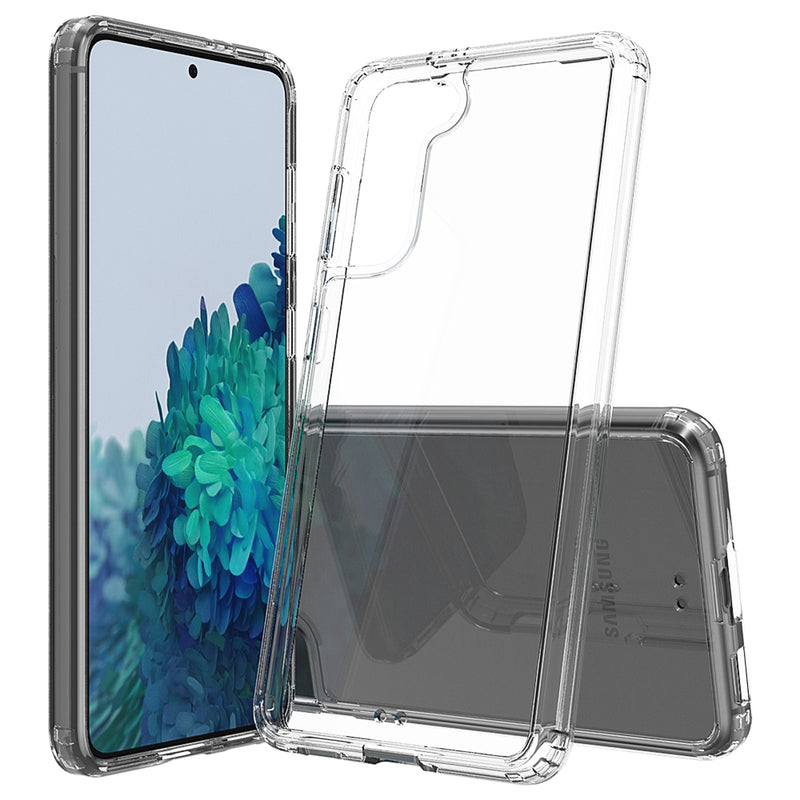 FUSION CANDY TPU WITH CLEAR ACRYLIC BACK FOR SAMSUNG GALAXY S21+