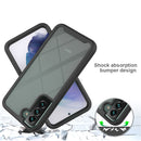 TOUGH FUSION-X CLEAR BUMPER HARD PC CLEAR SHOCKPROOF SAMSUNG GALAXY S22+ - BLACK
