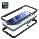 TOUGH FUSION-X CLEAR BUMPER HARD PC CLEAR SHOCKPROOF SAMSUNG GALAXY S22+ - BLACK