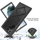TOUGH FUSION-X CLEAR BUMPER HARD CLEAR SHOCKPROOF SAMSUNG GALAXY S22 ULTRA-BLACK