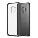 SAMSUNG GALAXY S9 FUSION CANDY TPU WITH CLEAR ACRYLIC BACK BLACK
