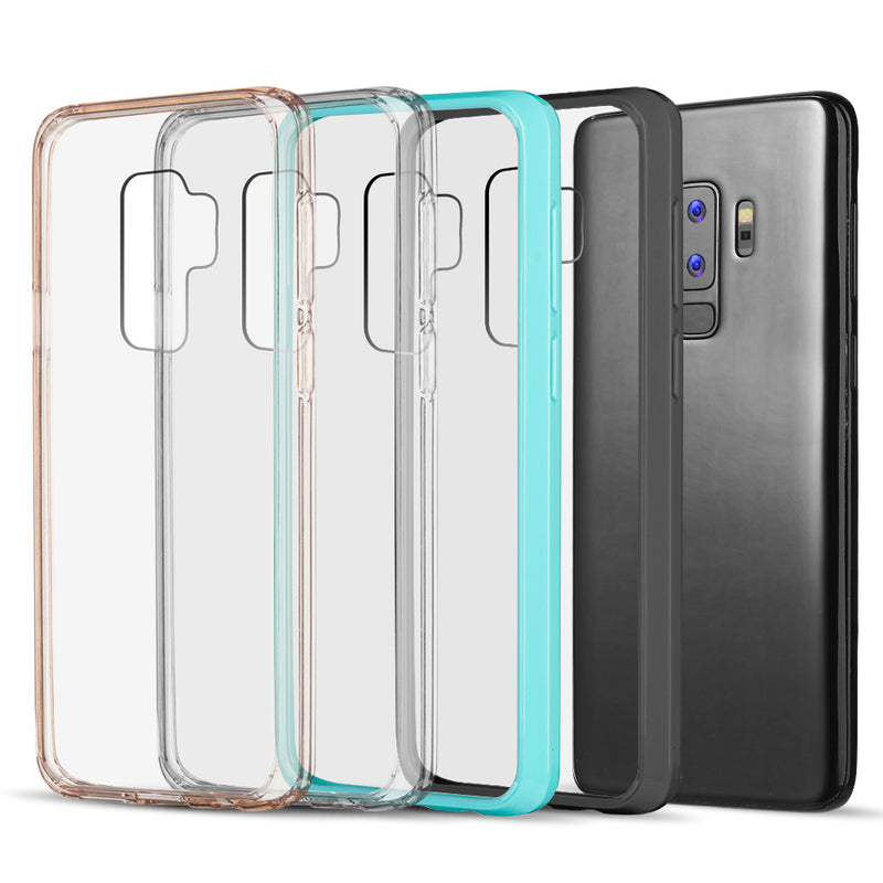 SAMSUNG GALAXY S9 PLUS FUSION CANDY TPU WITH CLEAR ACRYLIC BACK