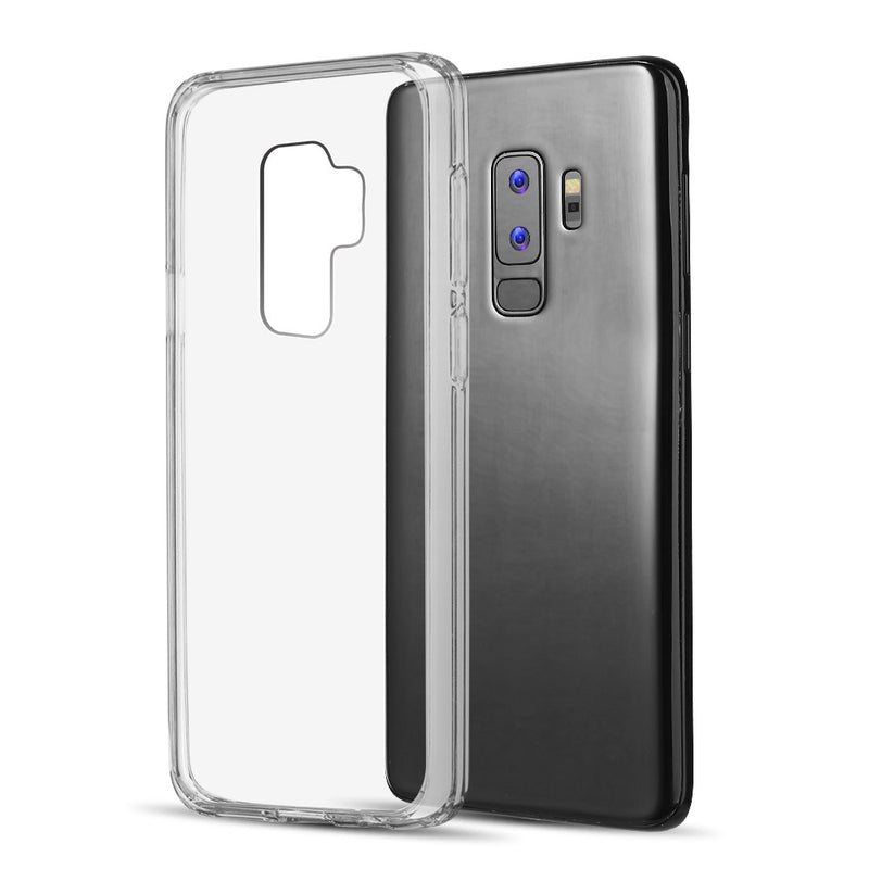 SAMSUNG GALAXY S9 PLUS FUSION CANDY TPU WITH CLEAR ACRYLIC BACK - CLEAR