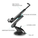 #53 UNIVERSAL WINDSHIELD CAR HOLDER FOR GPS / MOBILE PHONE - BLACK