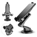 #53 UNIVERSAL WINDSHIELD CAR HOLDER FOR GPS / MOBILE PHONE - BLACK