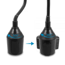 UNIVERSAL PHONE/TABLET CAR MOUNT W/ GOOSENECK ADJUSTABLE ARM & ROTATABLE CRADLE