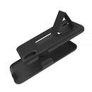 FOR IPHONE XS / X SNAP ON CASE SKEW PC WITH HOLSTER COMBO BLACK