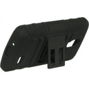 LG LUCID 3 (LG VS876) HYBRID CASE BLACK SKIN+BLACK PC WITH H