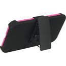 SAMSUNG GALAXY S6 EDGE HYBRID CASE HOT PINK SKIN+BLACK PC