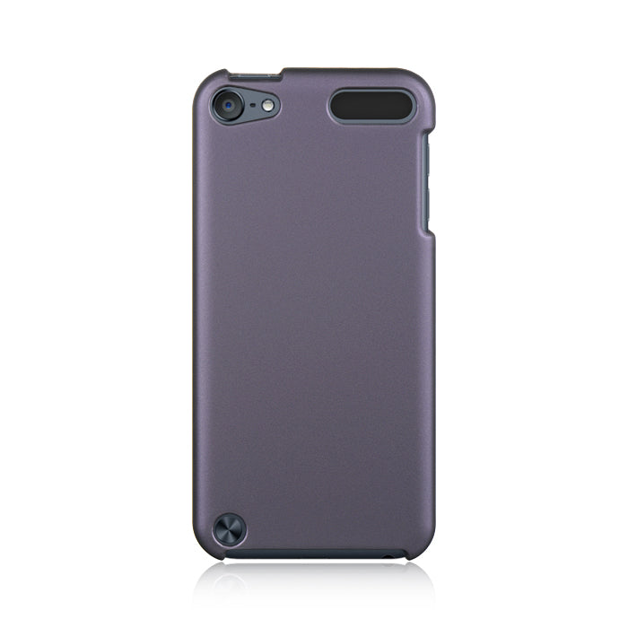 FOR IPOD TOUCH 5, 6 CRYSTAL RUBBER CASE PURPLE