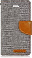 Goospery Canvas Wallet for iPhone 6 Plus / 7 Plus / 8 Plus Case Denim Stand Flip Cover