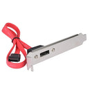 Internal SATA to External eSATA PCI Slot Bracket - SimplyASP Tech