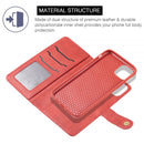 LUXMO NAPA LEATHER DETACHABLE WALLET CASE ID EXTRA SLOTS IPHONE 11 PRO