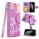 IPHONE 11 PRO MAX TRNDY COLLECTION LEATHER FLIP WALLET WITH DETACHABLE CASE