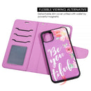 IPHONE 11 PRO MAX TRNDY COLLECTION LEATHER FLIP WALLET WITH DETACHABLE CASE
