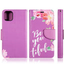 IPHONE 11 PRO MAX TRNDY COLLECTION LEATHER FLIP WALLET WITH DETACHABLE CASE