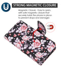 IPHONE 11 PRO MAX TRNDY COLLECTION LEATHER FLIP WALLET WITH DETACHABLE CASE