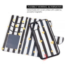 LEATHER FLIP DETACHABLE CASE MULTI-CARD SLOT FOR IPHONE 11 PRO