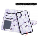 LEATHER FLIP DETACHABLE CASE MULTI-CARD SLOT FOR IPHONE 11 PRO