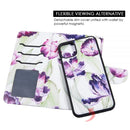 LEATHER FLIP DETACHABLE CASE MULTI-CARD SLOT FOR IPHONE 11 PRO