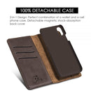 THE LUXURY GENTLEMAN MAGNETIC FLIP LEATHER WALLET CASE FOR IPHONE XS MAX
