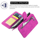 LUXURY 2 SERIES FLIP WALLET CASE FOR IPHONE 8 / 7  PLUS - HOT PINK