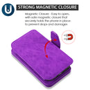 LUXURY 2 SERIES FLIP WALLET CASE FOR IPHONE 8 / 7  PLUS - HOT PINK