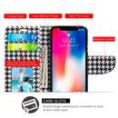 THE TRNDY LEATHER FLIP WALLET CASE FOR IPHONE XS / X