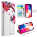 THE TRNDY LEATHER FLIP WALLET CASE FOR IPHONE XS / X