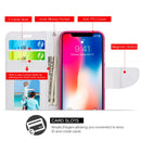 THE TRNDY LEATHER FLIP WALLET CASE FOR IPHONE XS / X