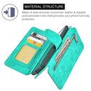 THE LUXURY 2 SERIES FLIP WALLET CASE FOR IPHONE XS / X - PURPLE