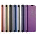 SAMSUNG GALAXY S10 THE TRANSPARENT METALLIC MIRROR FLIP CASE