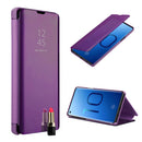 SAMSUNG GALAXY S10 THE TRANSPARENT METALLIC MIRROR FLIP CASE