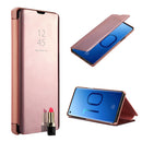 SAMSUNG GALAXY S10 THE TRANSPARENT METALLIC MIRROR FLIP CASE